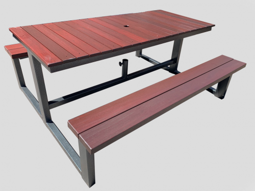 Mesas de Picnic y Cafetería